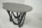 Grey Beige Concrete Steel Sculptural G-Table by Zieta 9