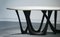 Grey Beige Concrete Steel Sculptural G-Table by Zieta 4