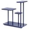 Table d'Appoint Isolette Bleu Acier par Atelier Ferraro 1