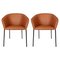Set of 2 Leather You Chaise Chairs by Luca Nichetto 1