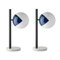 Blue Black Pop-Up Dimmable Table Lamps by Magic Circus Editions, Set of 2 2