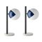 Blue Black Pop-Up Dimmable Table Lamps by Magic Circus Editions, Set of 2, Image 2