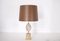 Travertine Ostrich Egg Table Lamp 1