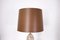Travertine Ostrich Egg Table Lamp 3