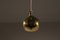 Brass Pendant Lamp by Hans Agne Jakobsson for Markaryd, Scandinavia, 1960s 13