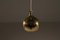 Brass Pendant Lamp by Hans Agne Jakobsson for Markaryd, Scandinavia, 1960s, Image 12