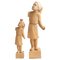 Sculptures Traditionnelles en Bois, Set de 2 1