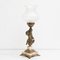 Early 20th-Century Guilted Metal and Marble Table Lamp, Image 7