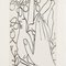 François Gilot, the Caress, 1951, Lithograph, Image 12