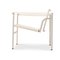 White Lc1 Chair by Le Corbusier, Pierre Jeanneret, Charlotte Perriand for Cassina, Image 4
