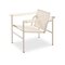 White Lc1 Chair by Le Corbusier, Pierre Jeanneret, Charlotte Perriand for Cassina 2