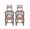 Oak & Leather Dining Chairs from Ercol, 1950s, Set of 4 2