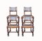 Oak & Leather Dining Chairs from Ercol, 1950s, Set of 4, Image 2