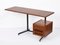 Italienischer Mid-Century Klapptisch aus schwarzem Metall, Messing & Holz, 1960er 12