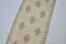 White and Brown Runner Rug 5