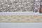 White and Brown Runner Rug 9