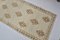 White and Brown Runner Rug 8