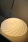White Murano Glass Swirl Ceiling Lamp 4