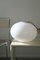 White Murano Glass Swirl Ceiling Lamp, Image 1