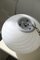 Lámpara de techo en espiral de cristal de Murano blanco, Imagen 12
