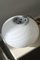 Lámpara de techo en espiral de cristal de Murano blanco, Imagen 8