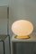 White Murano Glass Swirl Table Lamp 2
