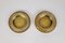 Round Vide-Poches in Brass and Murano Glass, Italy, 1970s 5