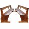 Long French Provincial Church Benches, 1890s, Set of 2, Image 9