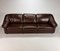 Vintage 3-Seater Leather Sofa from Leolux, 1970s 4
