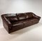 Vintage 3-Seater Leather Sofa from Leolux, 1970s 5
