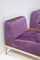 Vintage Purple Velvet Sofas by Gianfranco Frattini, Set of 2, Image 6