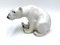 Porzellanfigur eines Eisbären von Bing & Grondahl, Dänemark, 1970er 1