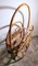 Revistero italiano vintage de bambú y ratán, Imagen 15