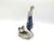 Porcelain Figurine of a Woman With Geese from Bing & Grondahl, Denmark, 1950-60s 3