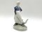 Porcelain Figurine of a Girl With a Goose from Royal Copenhagen, Denmark 1
