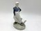 Porcelain Figurine of a Girl With a Goose from Royal Copenhagen, Denmark 4