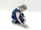 Figurine de Femme avec Chat en Porcelaine de Bing & Grondahl, Danemark, 1950-60s 3