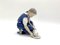 Porcelain Figurine of a Woman With Cat from Bing & Grondahl, Denmark, 1950-60s, Image 6
