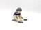 Porcelain Figurine of a Girl Lacing Her Shoes from Bing & Grondahl, Denmark, 1950-60s 4