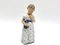 Danish Porcelain Figurine of a Girl With a Doll from Royal Copenhagen 1