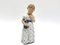 Danish Porcelain Figurine of a Girl With a Doll from Royal Copenhagen, Image 1