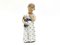 Dänische Porzellanfigur eines Mädchens mit Puppe von Royal Copenhagen 2