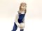 Dänische Porzellanfigur eines Mädchens mit Kugel von Bing & Grondahl, 1982 5