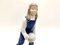 Danish Porcelain Figurine of a Girl With a Ball from Bing & Grondahl, 1982 5