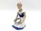 Danish Porcelain Figurine of a Girl With Wreath from Bing & Grondahl, 1980s 5
