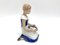 Danish Porcelain Figurine of a Girl With Wreath from Bing & Grondahl, 1980s, Image 2