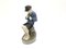 Figura danesa de porcelana de un niño con un palo de Royal Copenhagen, Imagen 1