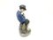 Figura danesa de porcelana de un niño con un palo de Royal Copenhagen, Imagen 5
