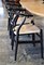 Black Lacquered CH24 Armchair Y-Chair by Hans J. Wegner for Carl Hansen & Søn 1