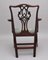 19th Century Chippendale Style Mahogany Armchair 5